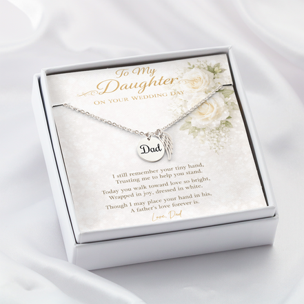 Daughter Wedding Gift From Dad - Ivory