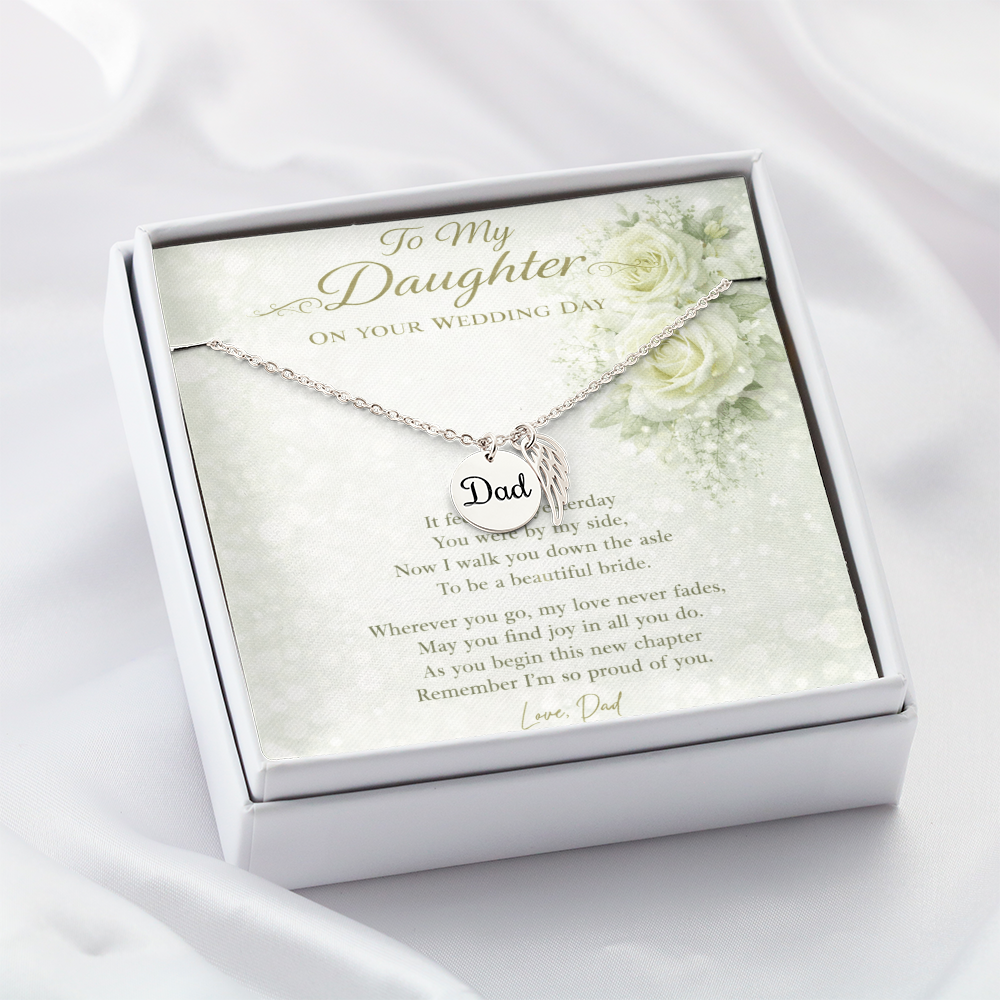 Dad's Wedding Gift to Daughter- Green Tint