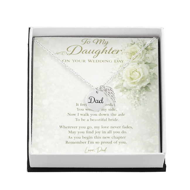 Dad's Wedding Gift to Daughter- Green Tint