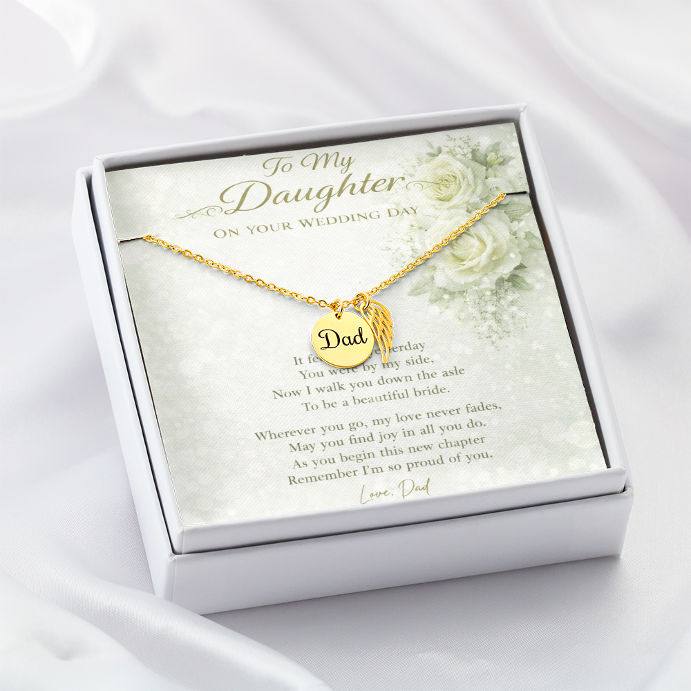 Dad's Wedding Gift to Daughter- Green Tint