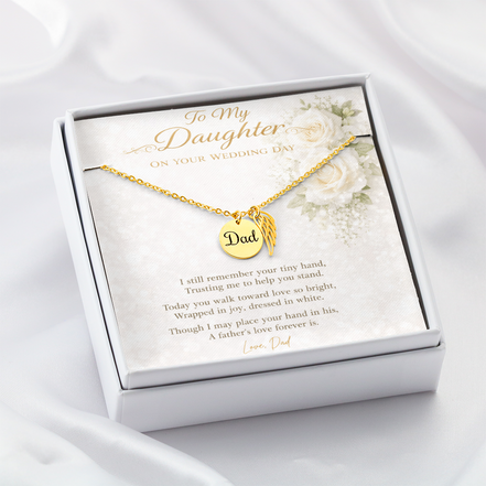Daughter Wedding Gift From Dad - Ivory