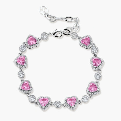 Pink Heart Romance Jewelry Set