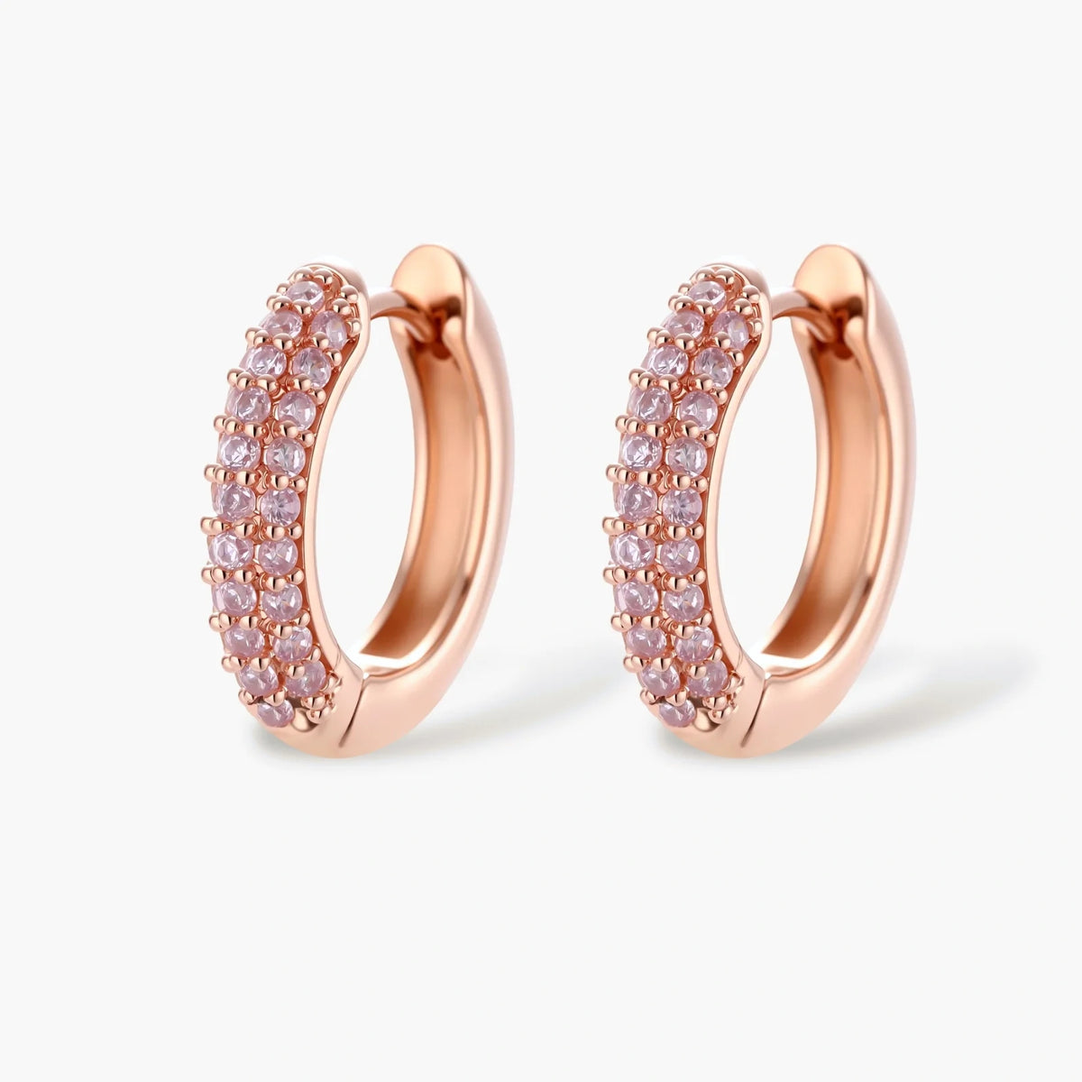 Rose Gold Sparkling Jewelry Set