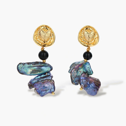 Midnight Blue Luxe Earrings