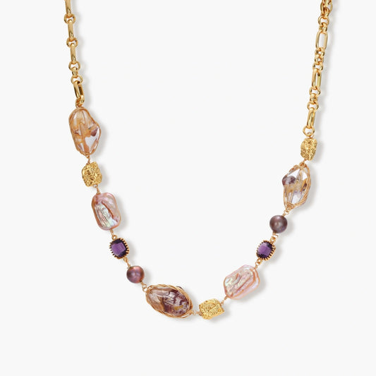 Night Stone Garden Necklace