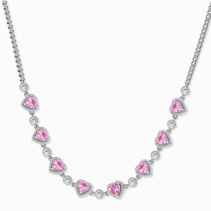 Pink Heart Romance Jewelry Set