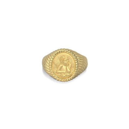 Legacy Gold Coin Ring